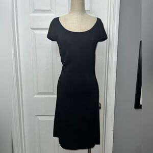 Ralph Lauren black midi dress
